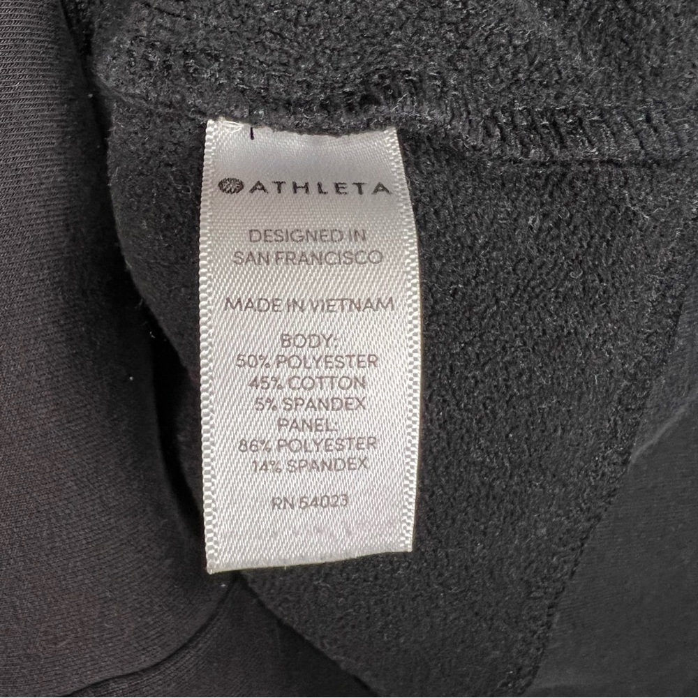 Athleta Victory Long PrimaLoft Hooded Full Zip Jacket in Black S - Picture 10 of 11